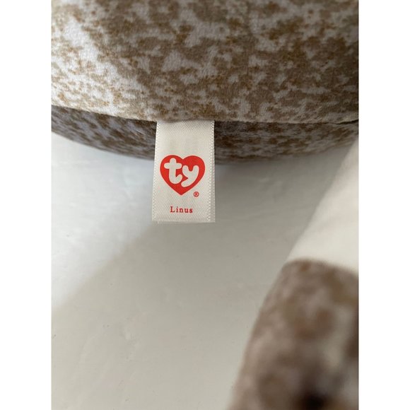 TY LINUS LEMUR The Squish-A-Boos Collection Soft Toy Plush Cushion 14" 39320 NEW - Picture 3 of 5